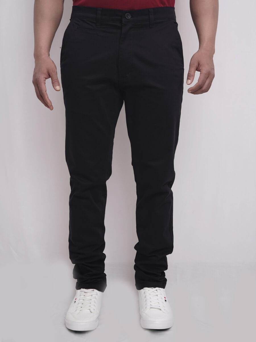 Luxury Elegant Cotton Pant for Men - Black