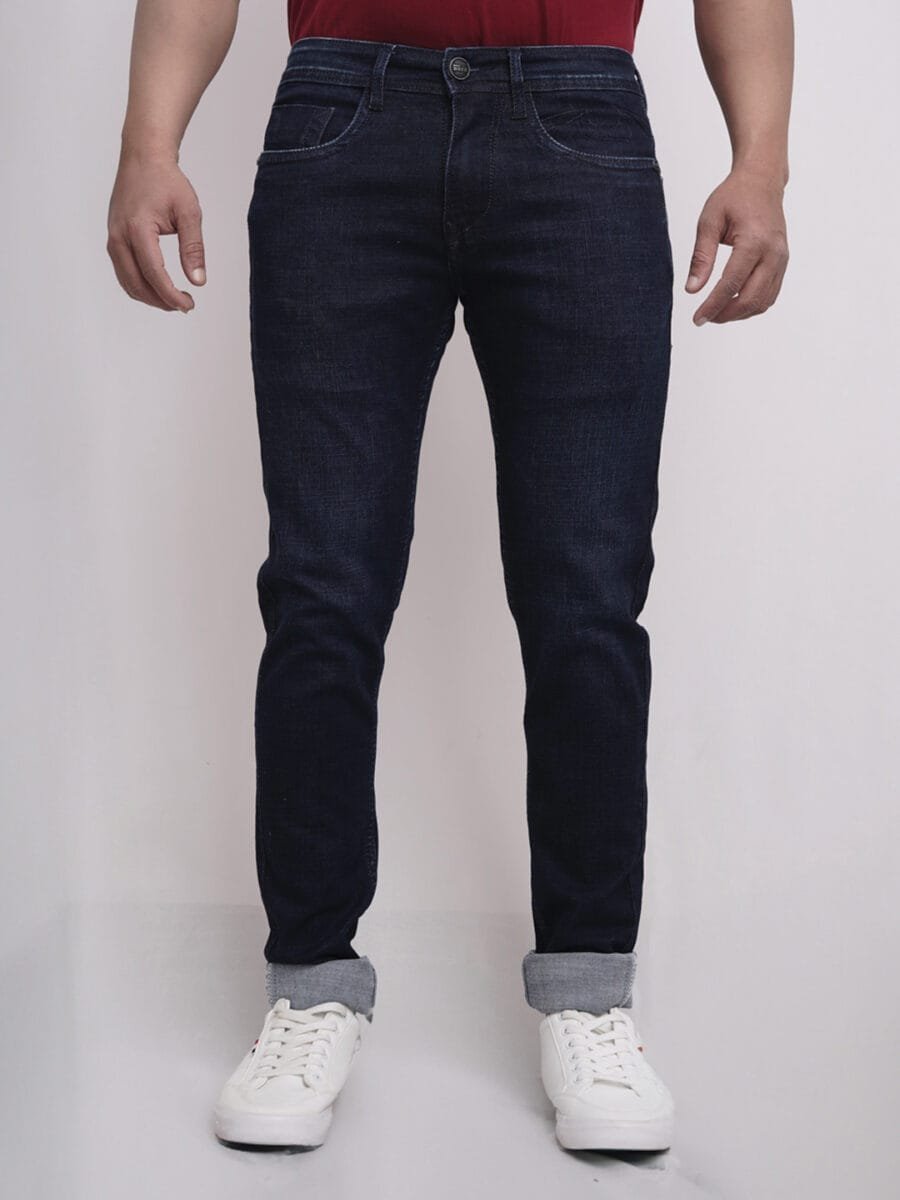 Premium Comfort Denim Jeans for Men -  Dark Blue