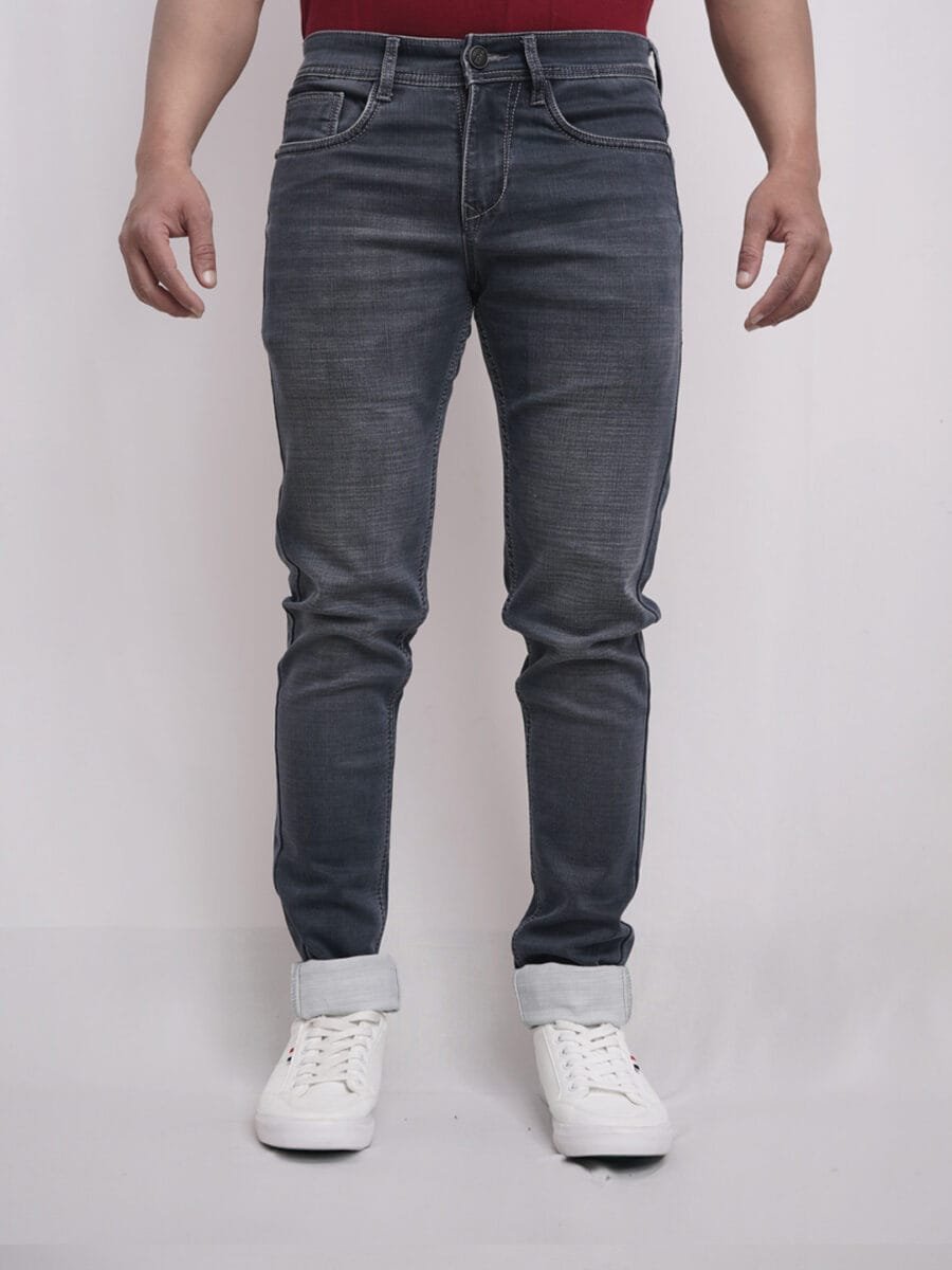 Vintage Vibes Denim Jeans for Men - Denim Blue