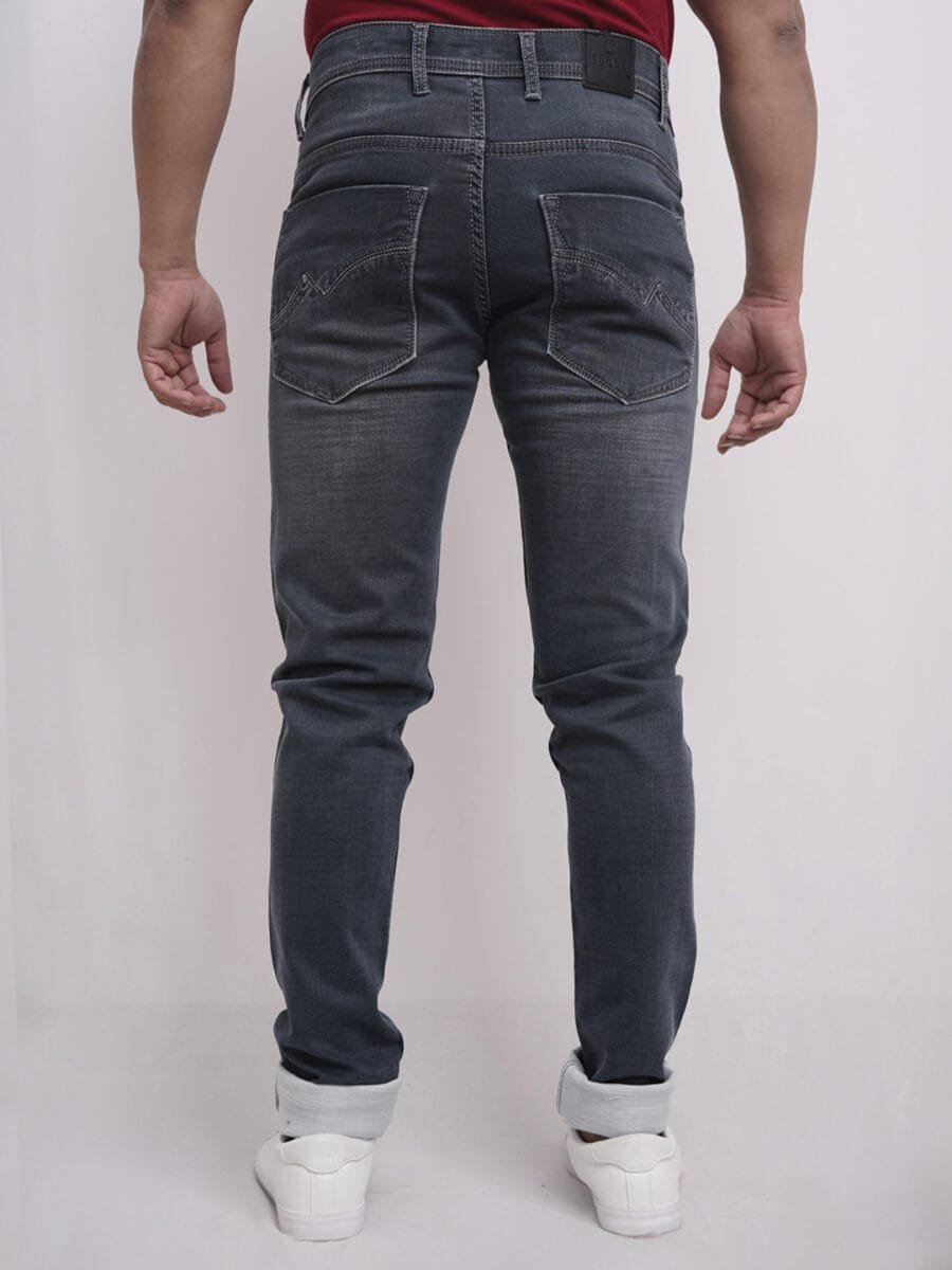 Vintage Vibes Denim Jeans for Men - Denim Blue - Image 3