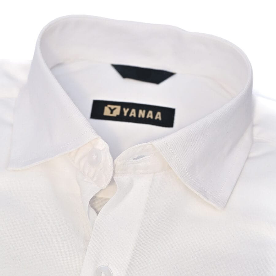 Authentic Natural Cotton Shirt for Men - White - Image 5