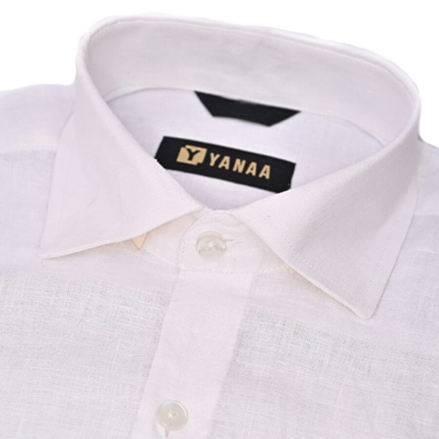 Imperial Linen Shirt for Men - White - Image 5